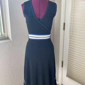 Anthropologie Maeve Black Dress